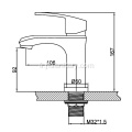 Traditionnel Simple Manche Bassin Robinet